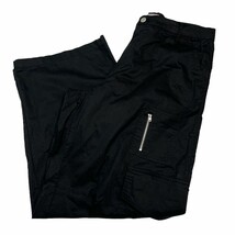 Sixty Six Cargo Pant Women 11 Black Wide Leg Utility Gorpcore Outdoor St... - $29.60