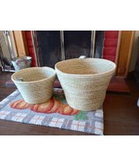 New Handwoven Raffia and Banana fibers Uganda Planter/Basket - Large 14&quot;... - €25,26 EUR+