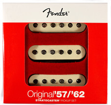 Genuine Fender Original 57/62 Strat Pickups, Set of 3, 099-2117-000 NEW - £249.61 GBP