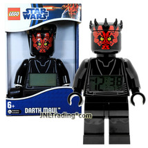 Lego Star Wars Alarm Clock 9005596 DARTH MAUL w/ Moving Arm &amp; Backlight ... - £39.10 GBP