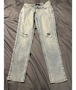 Hollister Skinny Jeans Distressed Light Wash Men’s W30 L32 NWT - $450.39 MXN