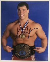 Kurt Angle Signed Autographed WWE Glossy 8x10 Photo - Lifetime COA - £31.38 GBP