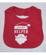 Carter&#39;s Christmas Bib Santa&#39;s Helper for Boy or Girls - £7.19 GBP
