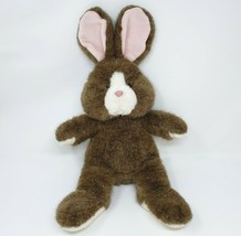 20&quot; Vintage 1992 Commonwealth Brown Bunny Rabbit Stuffed Animal Plush Toy Lovey - £36.52 GBP