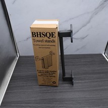 BHSQE Wall-Mounted Bathroom Towel Stands with No-Drill Installation - $242.31 MXN