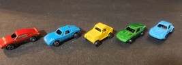 TOOTSIETOY VINTAGE CARS LOT OF 5 FIREBIRD, PORSCHE, LAMBO, 4X4, +  EXCEL... - $17.81