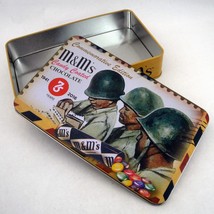 M&amp;M&#39;s 1941-2016 75 Yrs Collector Tin WWII Military Rations Commemorative Edition - £19.58 GBP