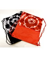 Polyester Cinch Sack, Open Cargo, Rope Straps, Tie-Dyed, Choice of Color... - £3.95 GBP