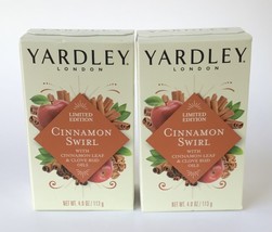 NEW Yardley London Cinnamon Swirl Soap Limited Edition (113 g) - Lot of 2! - $4.95