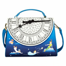 Disney - Peter Pan Clock Glow in the Dark Crossbody Bag by Loungefly - £56.62 GBP