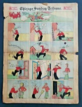 1930 Chicago Sunday Tribune Color Comics June 1 The Gumps Harold Teen - £15.72 GBP