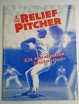 Atari Relief Pitcher 1992 Video Arcade Game Service Repair Manual Instru... - $25.10