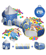 Kids Play Tent, 3 in 1 Kids Play Tent for Toddler Boys with Play Tunnel ... - $902.22 MXN