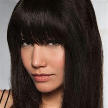 Hairdo Human Hair Clip-In Bangs R10HH Palest Blonde Hair Extensions 9 Inch Long - £39.33 GBP