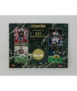 Spectrum 1993 24k Gold Signature Promo Sheet Tribute to AFC Quarterbacks... - $6.77 CAD