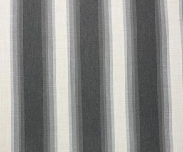 Sunbrella 4822 Colonnade Stone Gray Stripe Awning Rv Boat Cover Fabric Bty 46&quot; W - £14.34 GBP