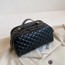 Igner purses and handbags fashion cosmetic bags women makeup set double zipper case bag thumb200
