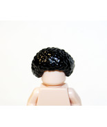 BNP Large Black Afro Hair Piece For Minifigure Toys Gift - $4.76
