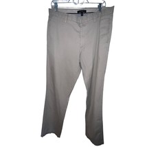 Banana Republic Khaki Gavin Chino Pants Mens 33 X 34 100% Cotton #763621-05 - $10.29