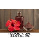 100% PURE NATURAL ORGANIC HIBISCUS OIL - 10ML - ROSA-SINENSIS - HAIR GROWTH - $13.22 CAD