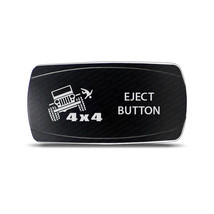CH4x4 Rocker Switch Eject Button Symbol  -  Horizontal - White LED - £13.44 GBP
