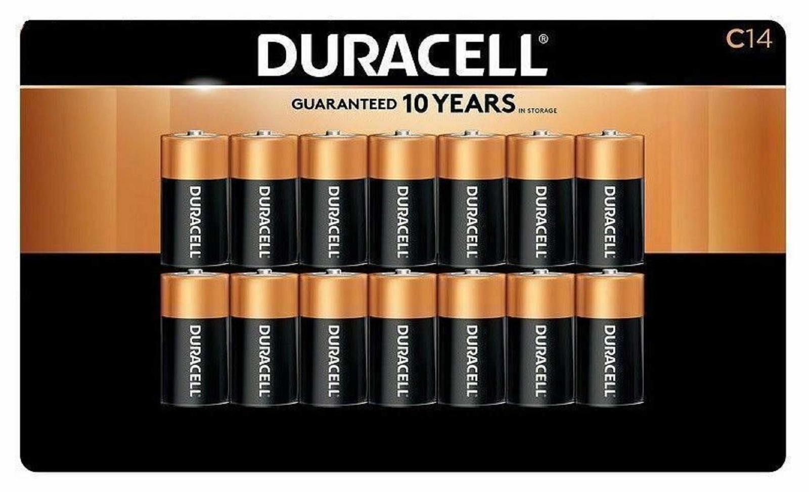 Duracell Alkaline C Batteries | Long Lasting Power CopperTop All Purpose C Ba... - $22.99