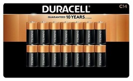 Duracell Alkaline C Batteries | Long Lasting Power CopperTop All Purpose... - £18.09 GBP