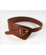 Irregular PU Leather Belt - $23.95 CAD