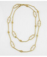 JUDITH RIPKA 18KT YELLOW GOLD DIAMOND CHELSEA LINKS NECKLACE - $171,800.55 MXN