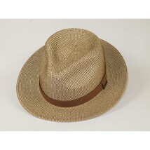 Men's Broner Summer Hat Woven Straw Style Safari HELIOS 84-872 Cinnamon Mix image 3