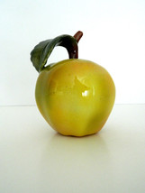 Green Apple Ceramic Art Sculpture Artist Mariusz Dydo Poland New - £63.25 GBP