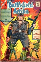 BATTLEFIELD ACTION #59   Charlton war comic book 1965 - £5.31 GBP
