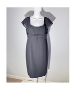 Evan-Picone Black Belted Sheath Dress | Size 12 - €23,81 EUR Evan-Picone Black Belted Sheath Dress | Size 12 - €23,81 EUR