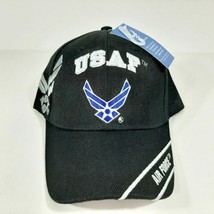 U.S. Air Force Hat USAF Wings Shadow Stripe Embroidered Cap  - £12.50 GBP