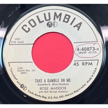 Rose Maddox Take a Gamble on Me / 1 2 3 4 Anyplace Road 45 Rockabilly Bop 440873 - $19.87