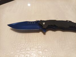 Razor - Assisted Opening Liner Lock Knife' Blue And Black - $18.62