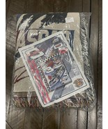 VTG Dale Earnhardt #3 Tapestry Throw USA Made Cotton NASCAR - £31.48 GBP