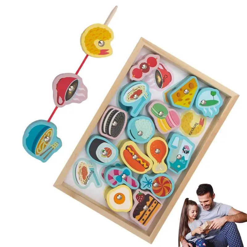 Magnetic Rod Game 2-in-1 Child-Friendly Children&#39;s Magnetic Fishing Game - £8.62 GBP+