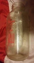 000 Vintage Tropicana Glass 32 OZ Bottle Orange Juice No Deposit Screw T... - $9.99