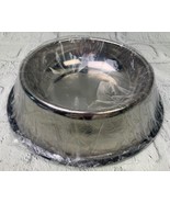 Stainless Steel Dog Bowl Dog Bowls with Rubber Base for Small Medium Lar... - £15.86 GBP