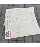 American Airlines Boarding Passes 1980s Dallas To Mexico Ephemera - $187.43 MXN