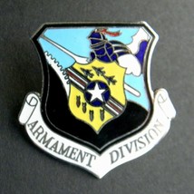 Air Force Armament Division Center Large Cap Hat Jacket Badge Pin USAF 1.5 - $11.87