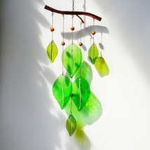 Gift for Women Girls, 20.5&#39;&#39; Wind Chimes for Outside,Handmade Windchimes with St - £32.78 GBP