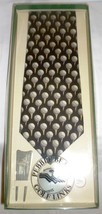 PEBBLE BEACH GOLF LINKS GIFT SET SILK TIE GOLF BALL #3 DIVOT TOOL BALL M... - £9.24 GBP