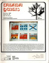 Canada Quilts Magazine Summer 1980 Issue #34 Canada Day 1979 Flags of Canada - £6.12 GBP