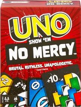 Mattel Games UNO Show em No Mercy Card Game for Kids, Adults & Family Parties a - $19.76