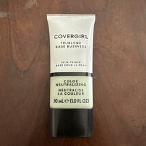 Covergirl TruBlend Base Business Skin Primer ~ Color Neutralizing  (Green) - $7.99