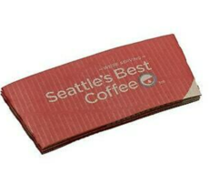 Coffee Cup Sleeve / Jacket Seattle&#39;s Best 100 - 1,380 count for 12,16, 20oz Cups - £8.24 GBP+