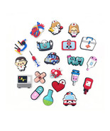 Set of 21 Accessory Pins for Crocs Clogs, Model Doctor, multicolor - $98.99