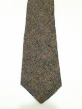 True Vintage Rooster Ruffler Collection 50/50 Silk Cotton Blend Skinny Tie - £22.12 GBP